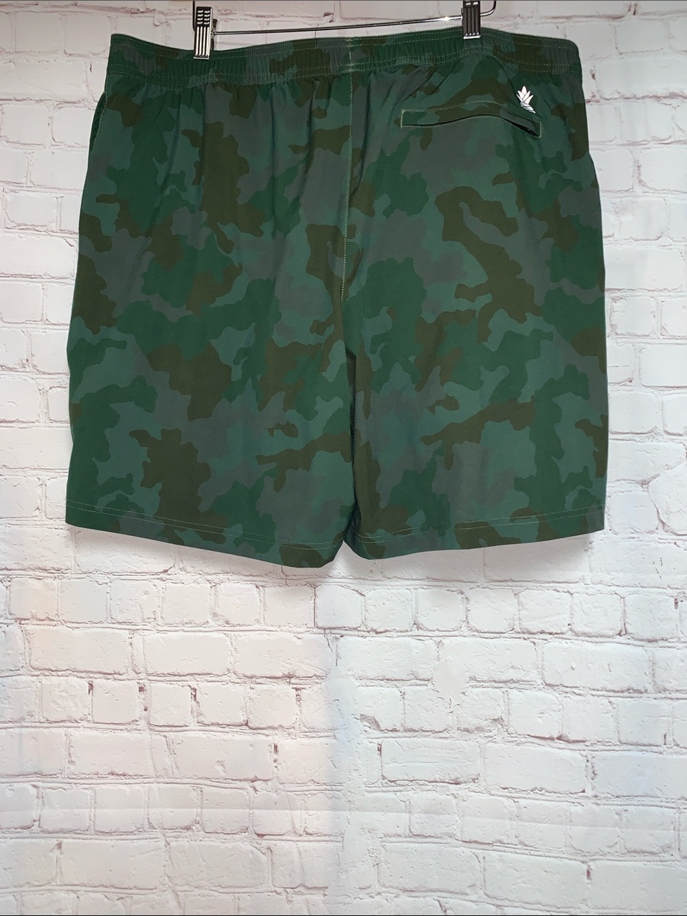 NWOT Chubbies Green Camo Sport Compression Shorts You Can’t See 7” XXL - Picture 7 of 8